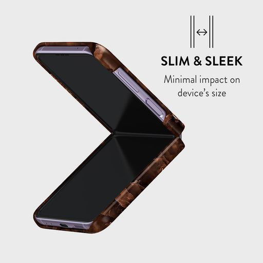 Toasted Chestnut - Brown Samsung Galaxy Z Flip 4 Case