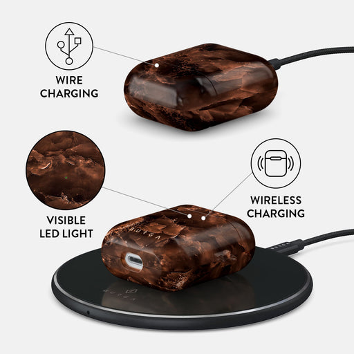 Toasted Chestnut - Brown AirPods Case 3