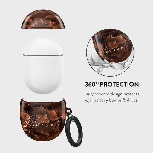 Toasted Chestnut - Brown Google Pixel Buds Pro Case 2