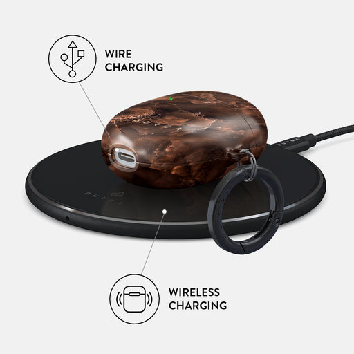 Toasted Chestnut - Brown Google Pixel Buds Pro Case 3