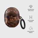 Toasted Chestnut - Brown Google Pixel Buds Pro Case 4