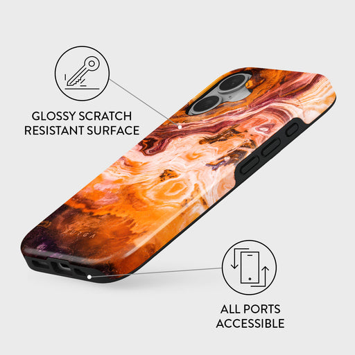 Pumpkin Spice - Orange iPhone 16 Case