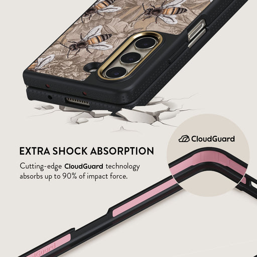 Honey Bee - Samsung Galaxy Z Fold 5 Case 3