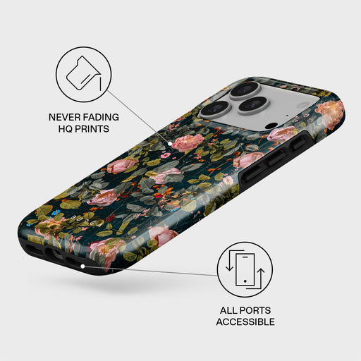 Bloomy Garden - Vintage iPhone 17 Pro Case