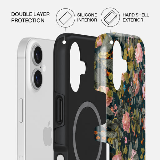 Bloomy Garden - Vintage iPhone 17 Case