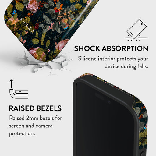 Bloomy Garden - Vintage iPhone 16 Pro Case