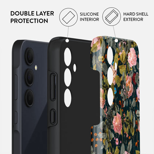 Bloomy Garden - Vintage Samsung Galaxy A35 Case 2