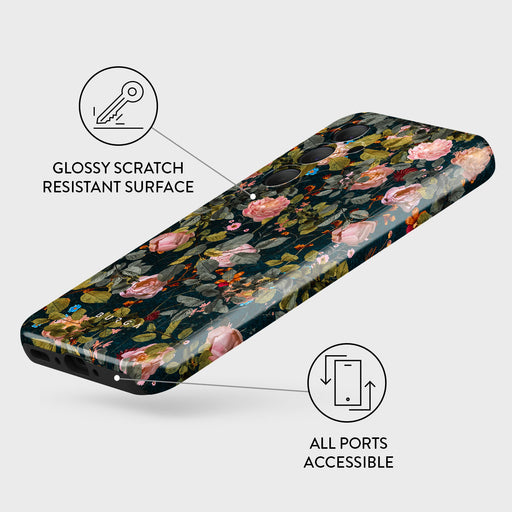 Bloomy Garden - Vintage Samsung Galaxy A35 Case 3