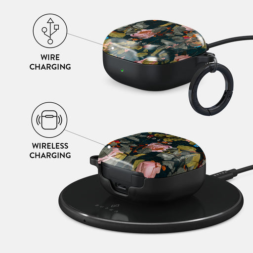 Bloomy Garden - Vintage Samsung Galaxy Buds FE Case 3