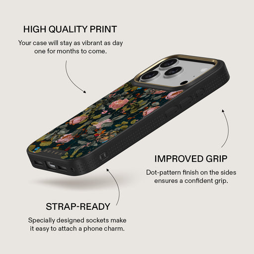 Bloomy Garden - Vintage iPhone 17 Pro Case