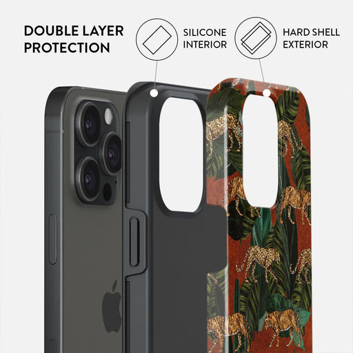 Morning Commute Designer iPhone 15 Pro Case BURGA