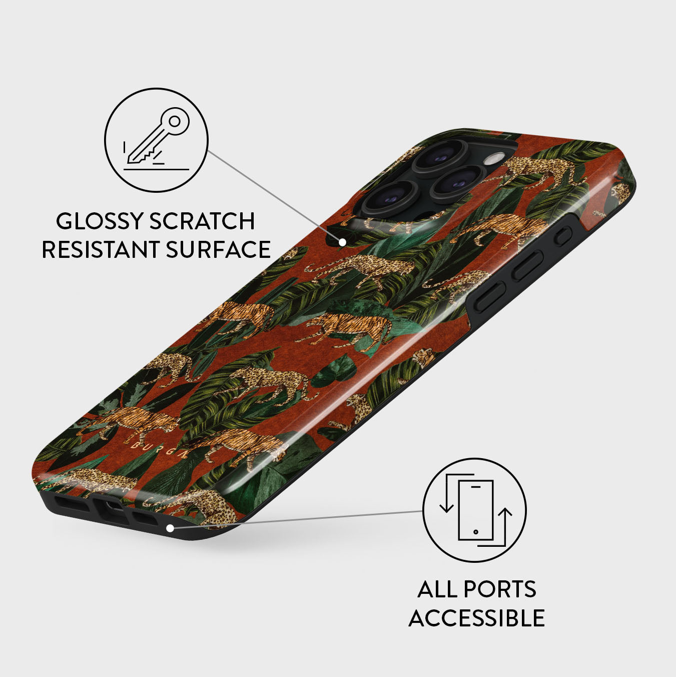 Morning Commute - Designer iPhone 15 Pro Max Case | BURGA