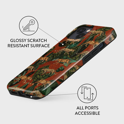 Morning Commute Designer iPhone 15 Case BURGA