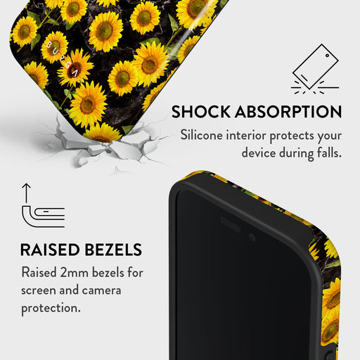 Sunflower Glimmer - iPhone 16 Case 4