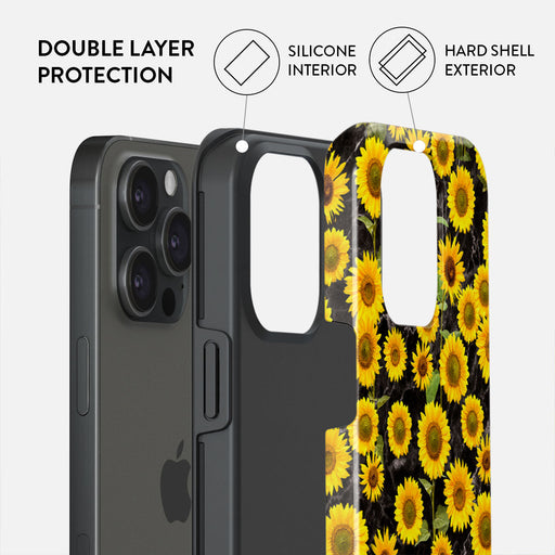 Sunflower Glimmer - iPhone 15 Pro Case 6