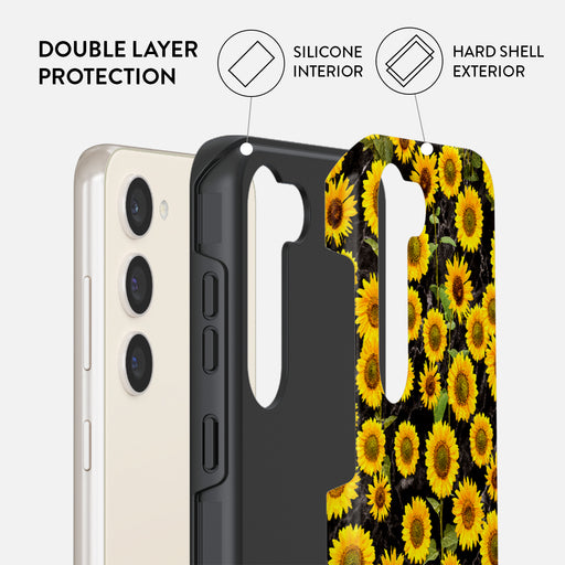 Sunflower Glimmer - Samsung Galaxy S23 Case 6