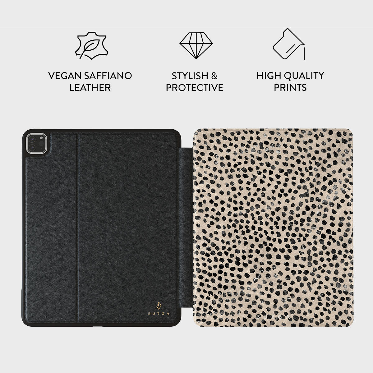 Almond Latte - Cute iPad Pro 12.9 (6th/5th Gen) Case | BURGA