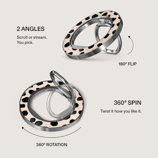 Almond Latte - Cute Magnetic Ring Holder