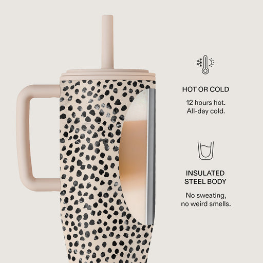 Almond Latte - Cute All Day Leakproof Tumbler