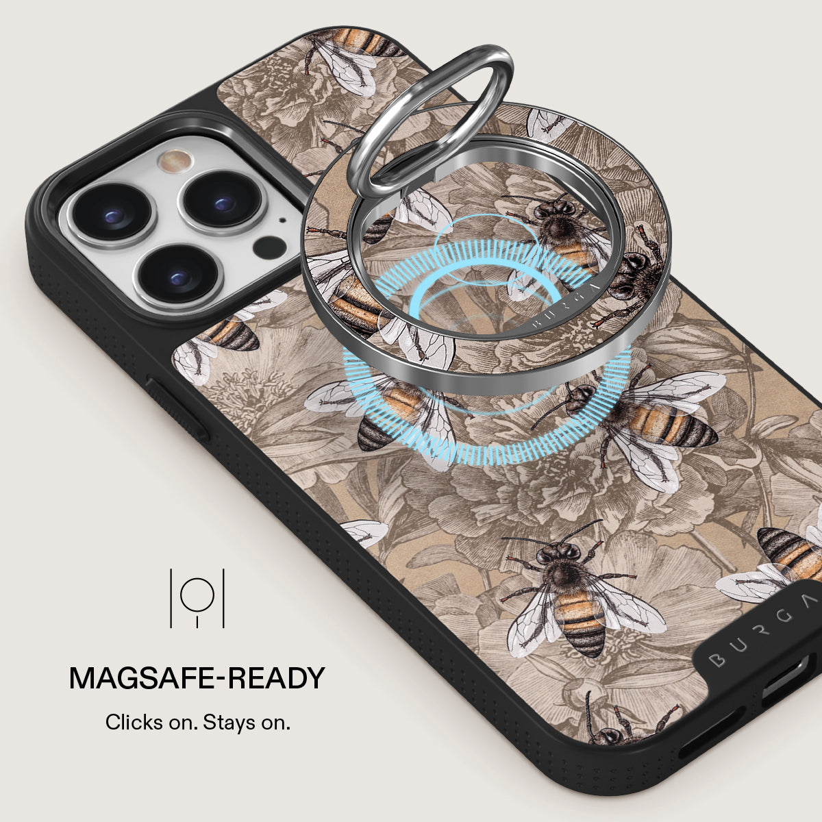 Honey Bee Magnetic Ring Holder BURGA