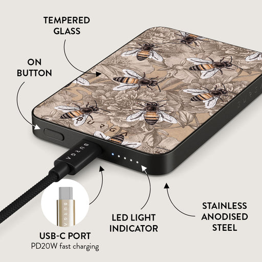Honey Bee - Magnetic Power Bank