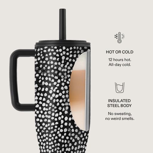 Night Sky - Dotted All Day Leakproof Tumbler