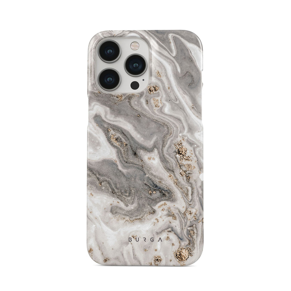 Snowstorm - Grey Marble Apple Airpods Pro Case Cover