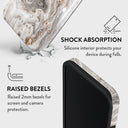 Snowstorm - Grey Marble iPhone 16e Case 4
