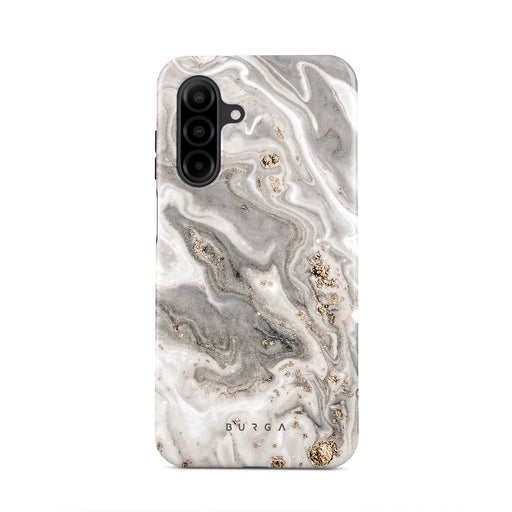 Snowstorm - Grey Marble Samsung Galaxy A26 5G Case 1