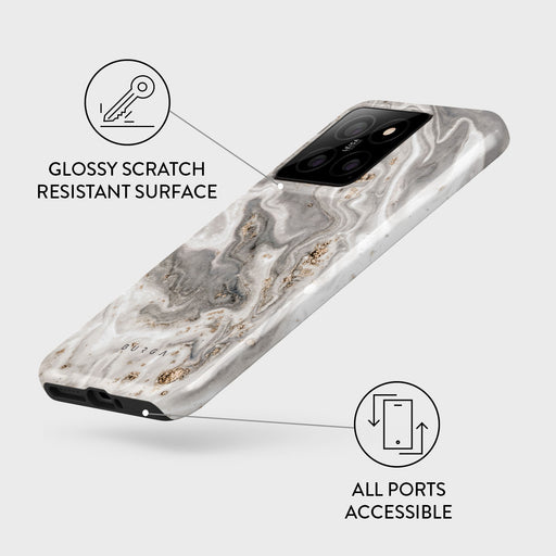Snowstorm - Grey Marble Xiaomi 14 Case 3
