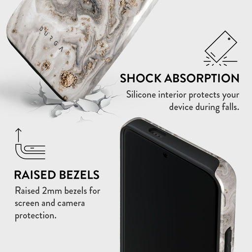 Snowstorm - Grey Marble Xiaomi 14 Case 4