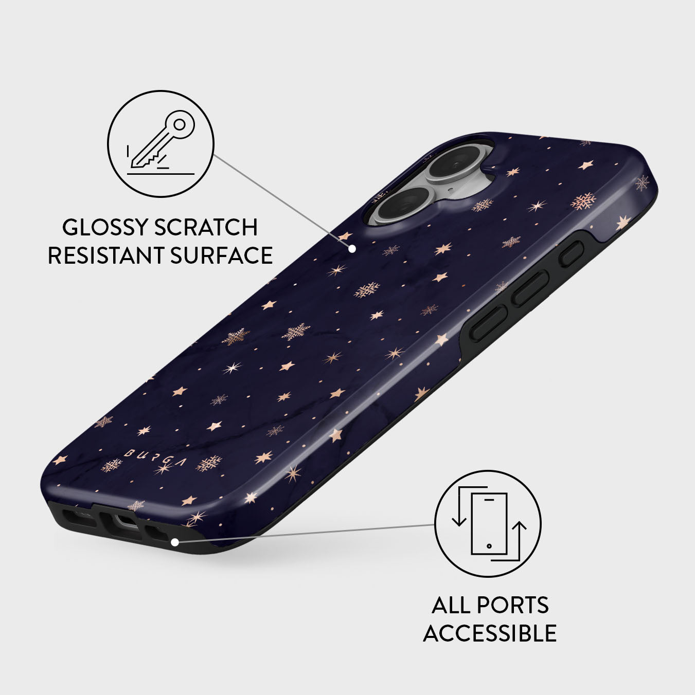 Magnetic - iPhone 16 Pro Max Case | BURGA