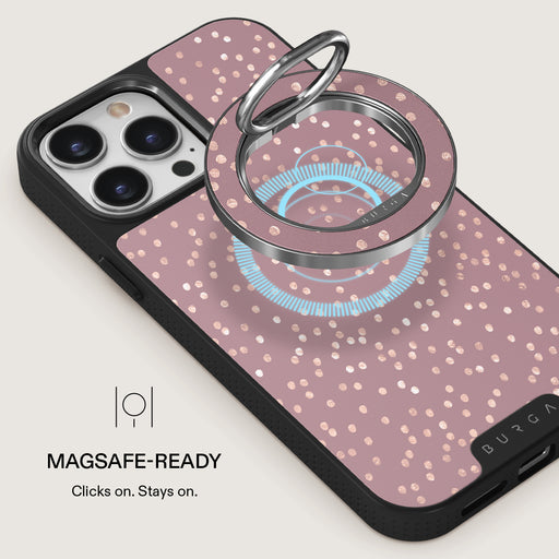 Hot Cocoa - Spotted Magnetic Ring Holder