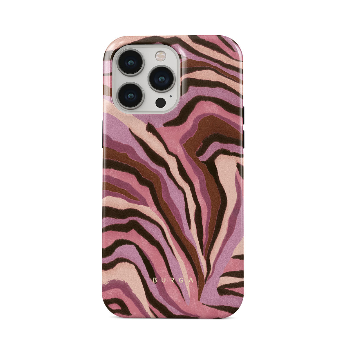 burga 新品 ♡iPhone 14 Pro 蛇柄ケースピンク　保存袋 iPhone 14 Pro Cases | Stylish and Protective - BURGA