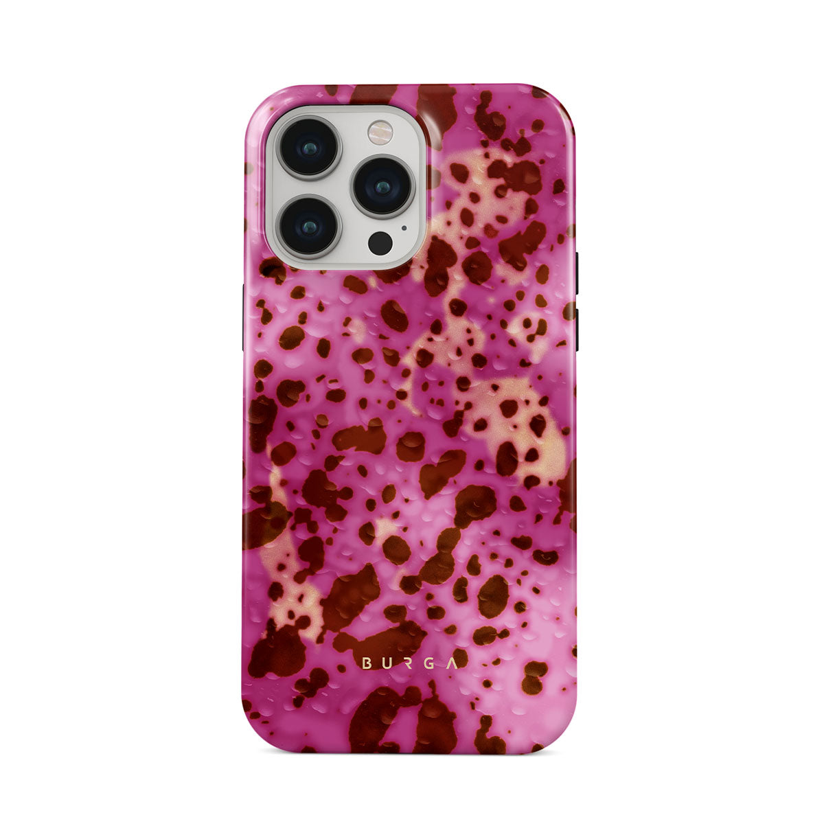 burga 新品 ♡iPhone 14 Pro 蛇柄ケースピンク　保存袋 burga 新品 ♡iPhone 14 Pro 蛇柄ケースピンク 保存袋 - メルカリ