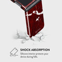 Iconic Red Ruby - Marble Samsung Galaxy Z Flip 5 Case 10
