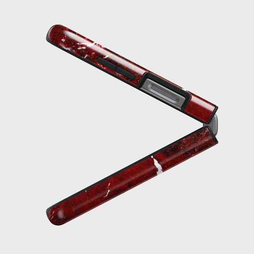 Iconic Red Ruby - Marble Samsung Galaxy Z Flip 5 Case 12