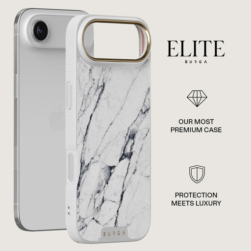 Satin White - Marble iPhone Air Case
