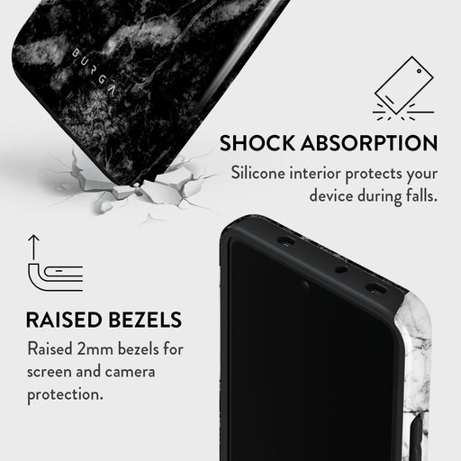 Fatal Contradiction - Black & White Marble Xiaomi 13T Case 4
