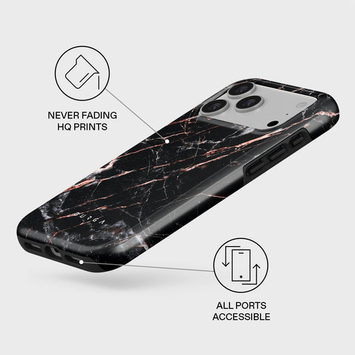 Rose Gold Marble - iPhone 17 Pro Max Case