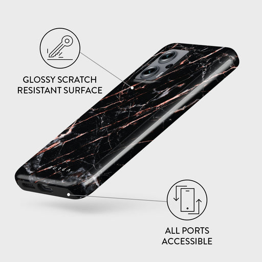 Rose Gold Marble - Xiaomi Redmi Note 11T Pro / 11T Pro+ Case 3