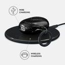 Noir Origin - Black Marble Google Pixel Buds Pro Case 3