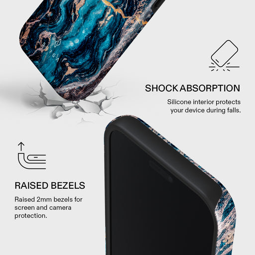 Mystic River - Blue Marble iPhone 17 Pro Max Case