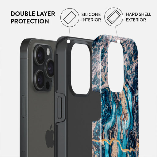 Mystic River - Blue Marble iPhone 15 Pro Max Case