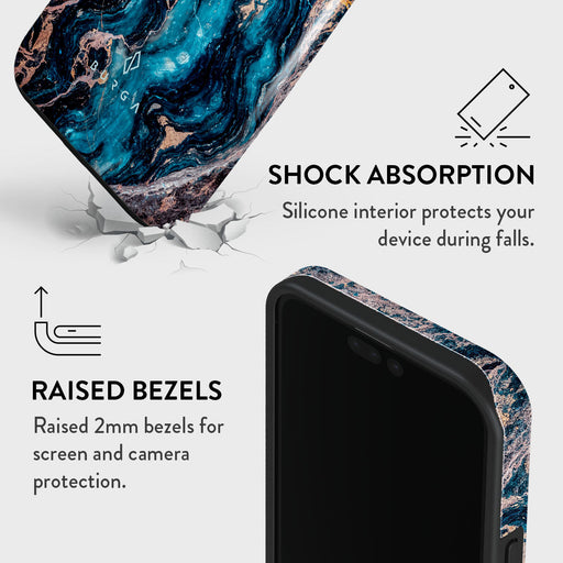 Mystic River - Blue Marble iPhone 15 Pro Max Case