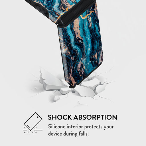 Mystic River - Blue Marble Samsung Galaxy Z Flip 3 Case 4