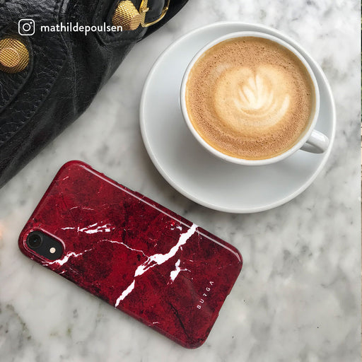 Iconic Red Ruby - Marble Samsung Galaxy S24 Plus Case 12