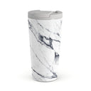 Satin White - Marble Travel Mug 1