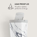 Satin White - Marble Travel Mug 11