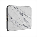 Satin White - Marble Laptop Sleeve 1